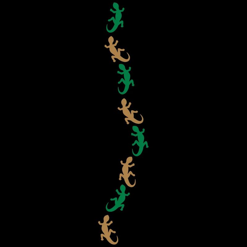 Eight Geckos