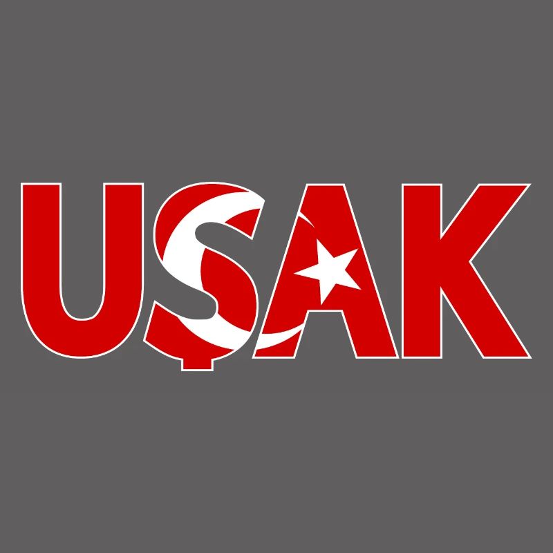 Usak Turkey Flag