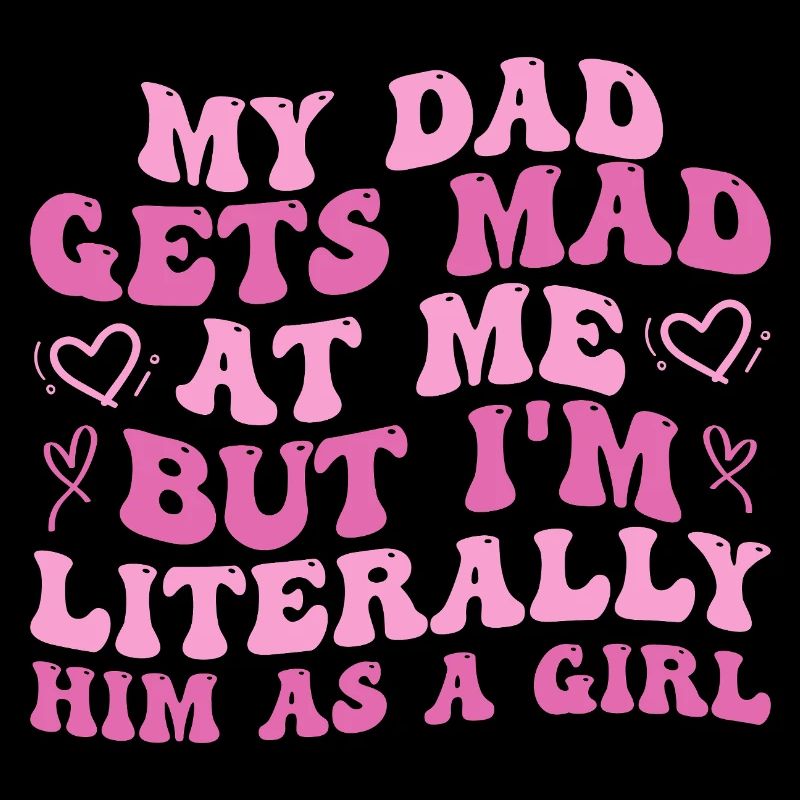 Papa wird sauer auf mich, aber ich bin buchstäblich er als Mädchen