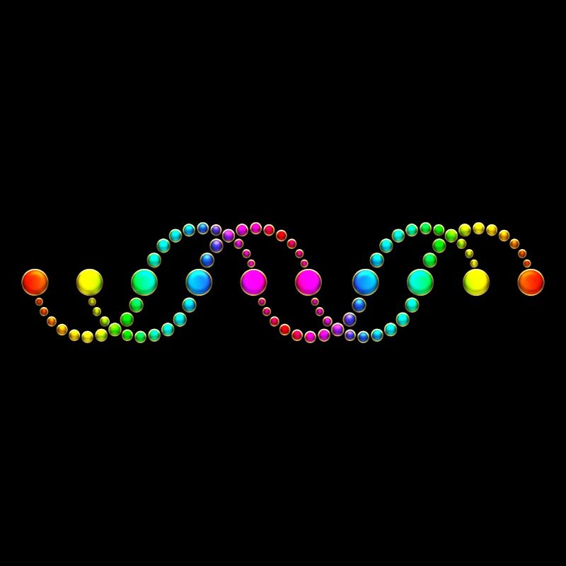DNA helix crop circle serpent rainbow frequency