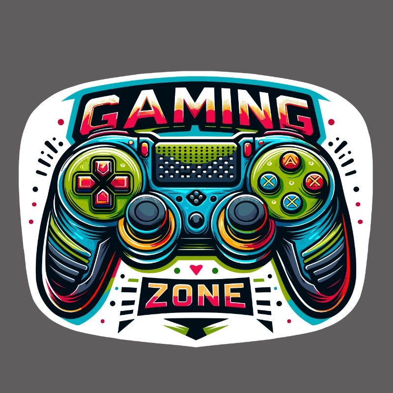 Gaming Zone - Controller Illustration
