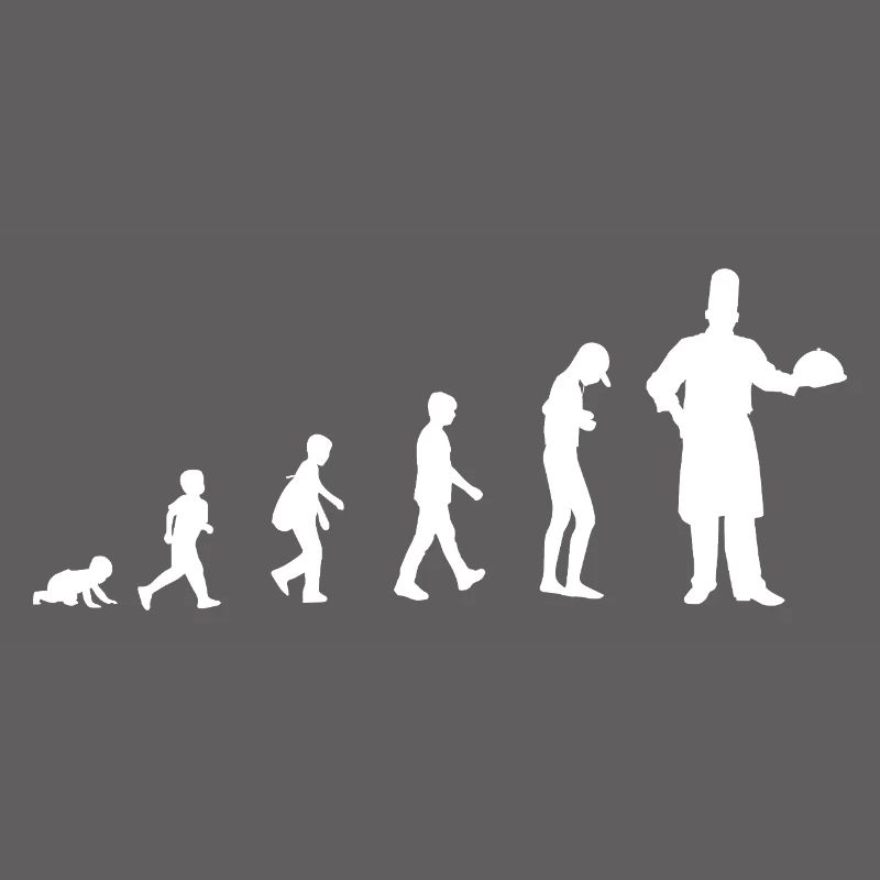 Évolution du bébé au chef / restaurant