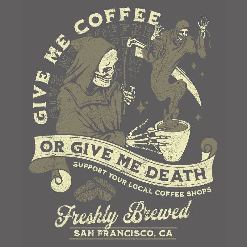 Kaffee oder Tod: Frisch Gebrüht