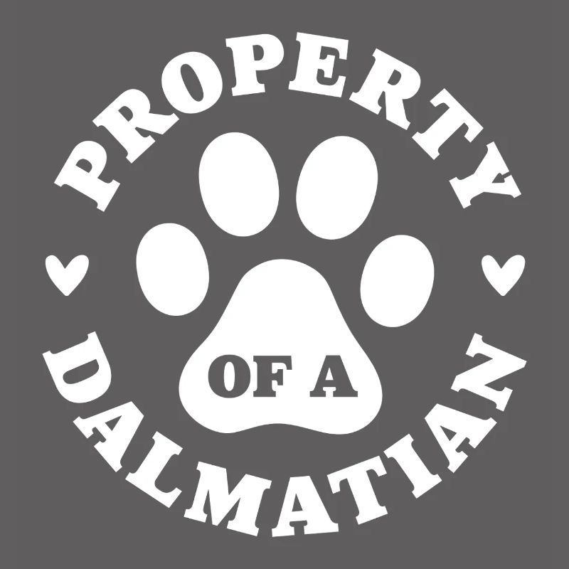 Eigentum eines Dalmatiners