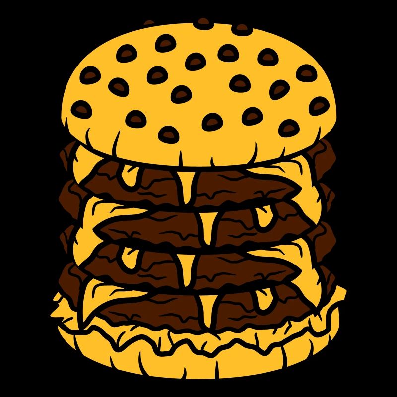 conception haute multiple hamburger cool hamburger