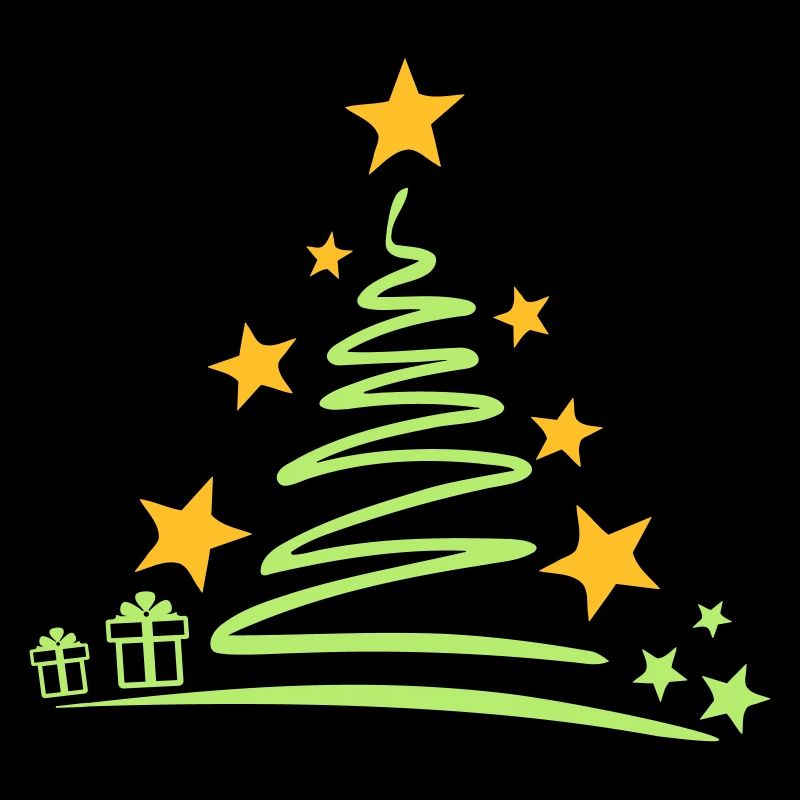 Weihnachten - Baum Schleife Xmas