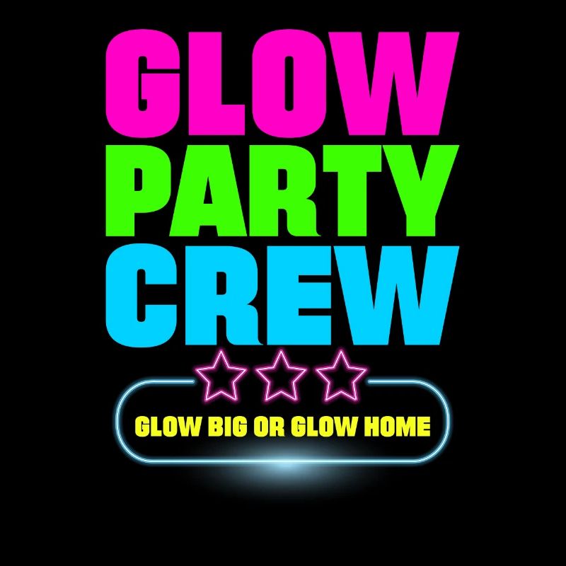 Glow party crew