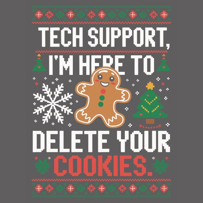 Dicton de cookie du support technique