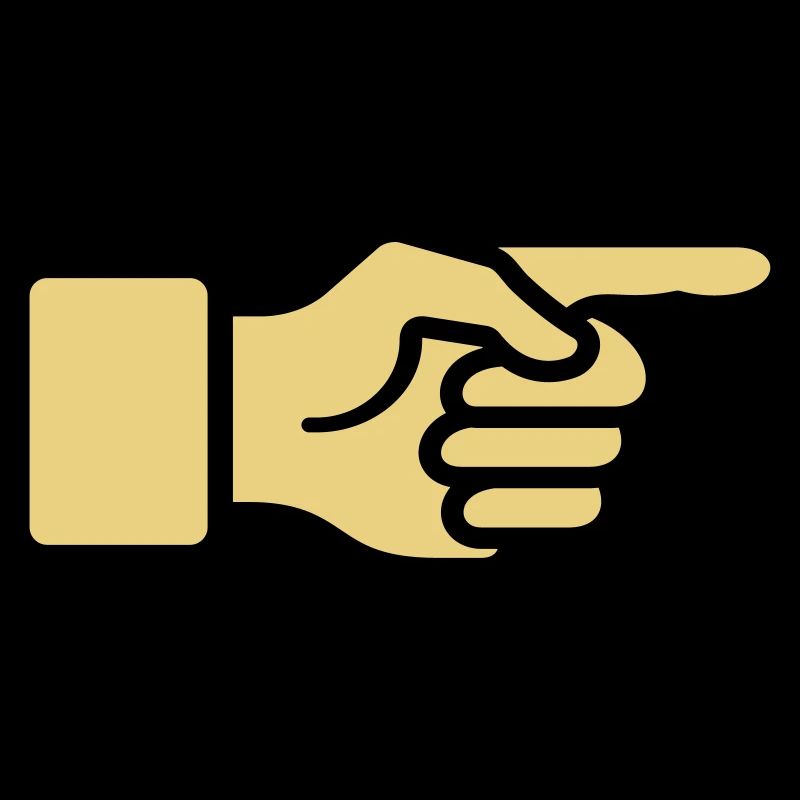 Pointer finger, forefinger, hand, index, direct,