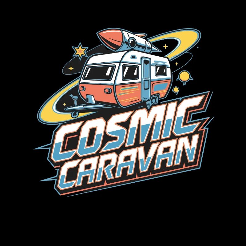 Caravane cosmique Aventure spatiale pour les explorateurs
