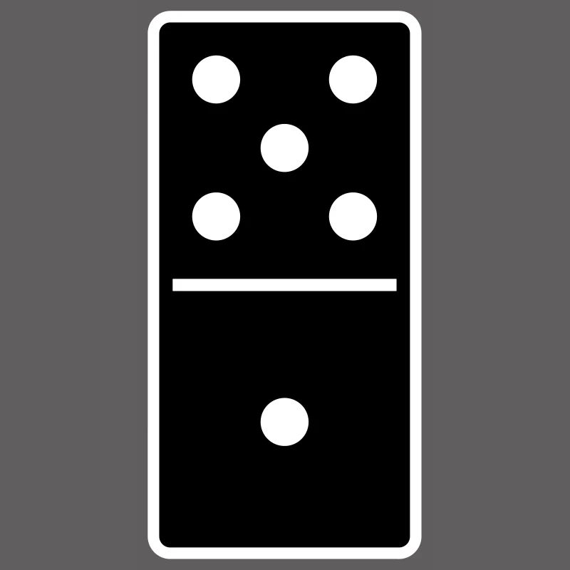 DOMINO STONE 5: 1 - COULEUR VARIABLE - CONCEPTION DE VECTEUR!