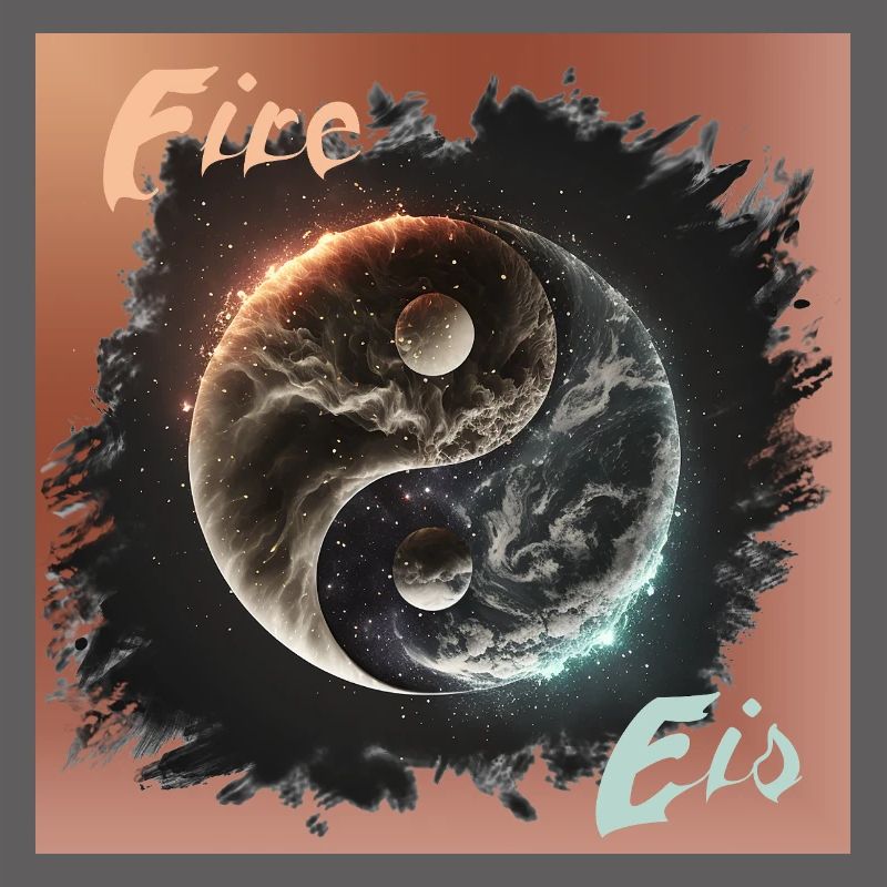 Fire & Eis Yin Yang – Balance der Elemente