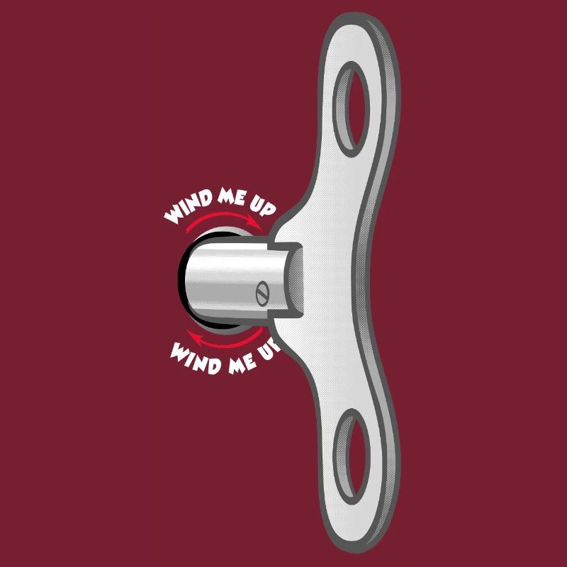 A key on the back