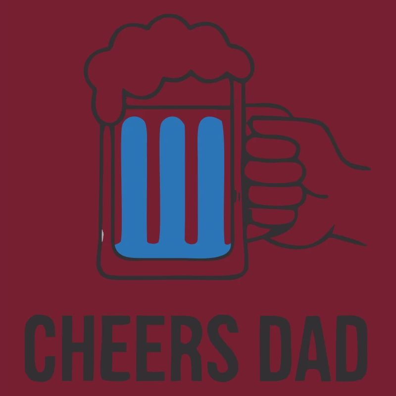 Sociable Cheers Dad Beer Mug