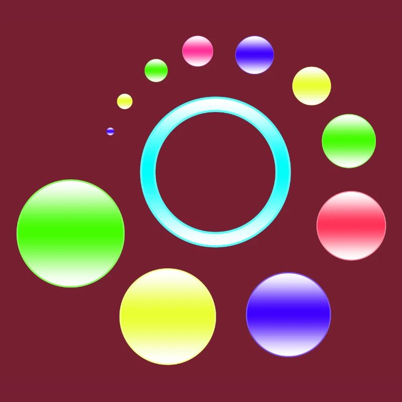 Neon Orbit Ringburst