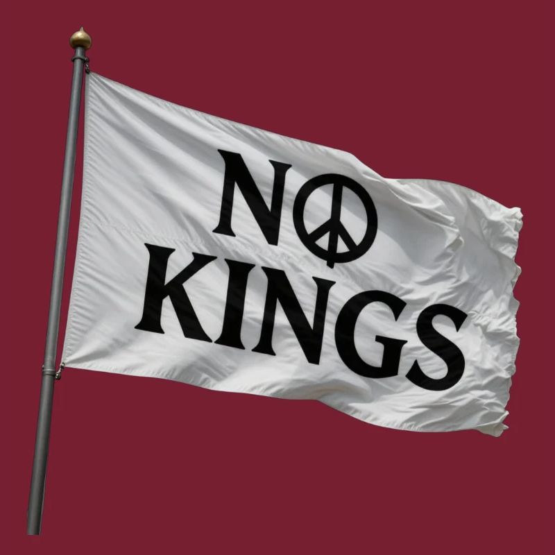 Symbole de paix du drapeau sans roi
