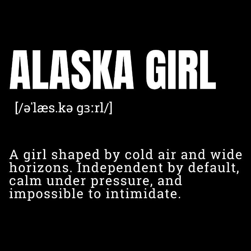 AlaskaGirl Bold Typography