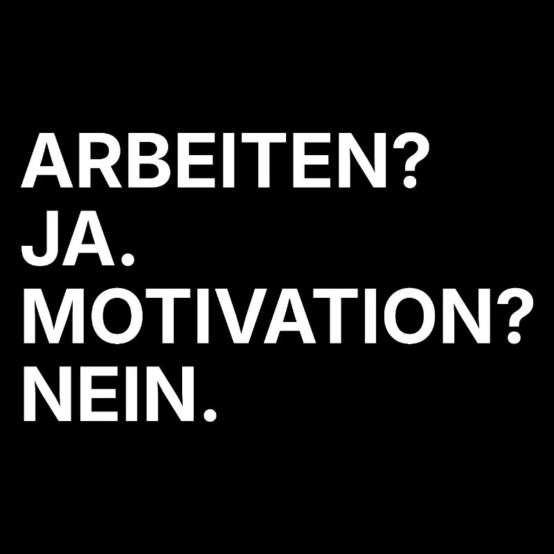 Arbeitsmotivation Kontrast
