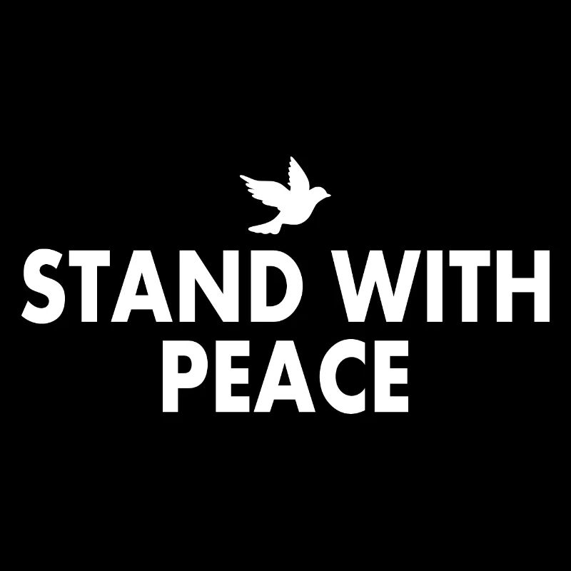 Stand with peace