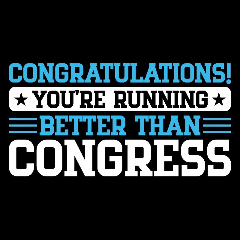 Marathon Runner Running Better Than Congress