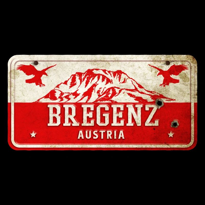 Bregenz Austria vintage sign