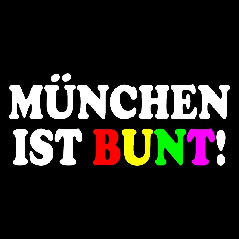 München ist bunt