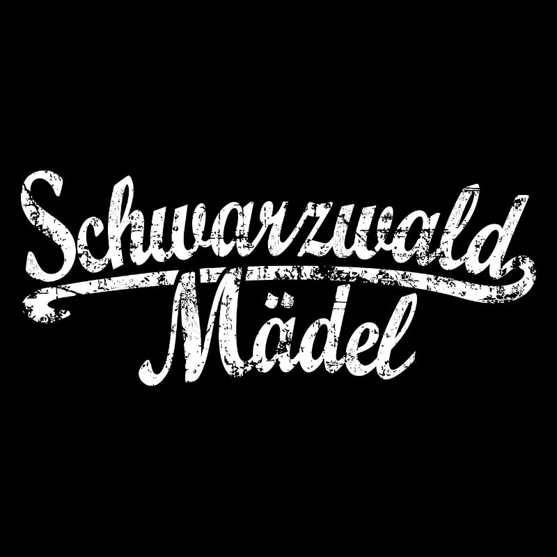 Schwarzwald Mädel Classic (Vintage/Weiß)