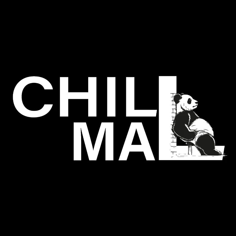 chill mal panda relax entspann dich abhängen