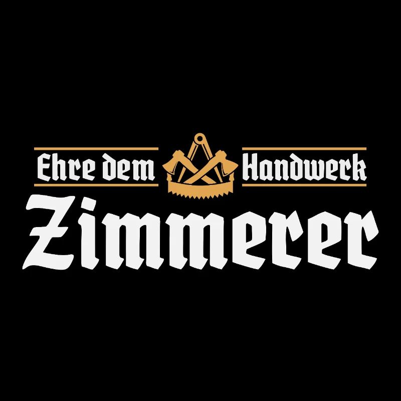 Zimmerer Handwerk Zimmermann Zunftzeichen
