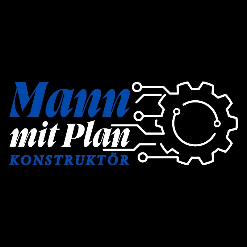 Mann mit Plan - Konstruktör, Konstrukteur