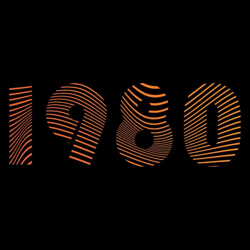 1980s Fingerprint Pattern