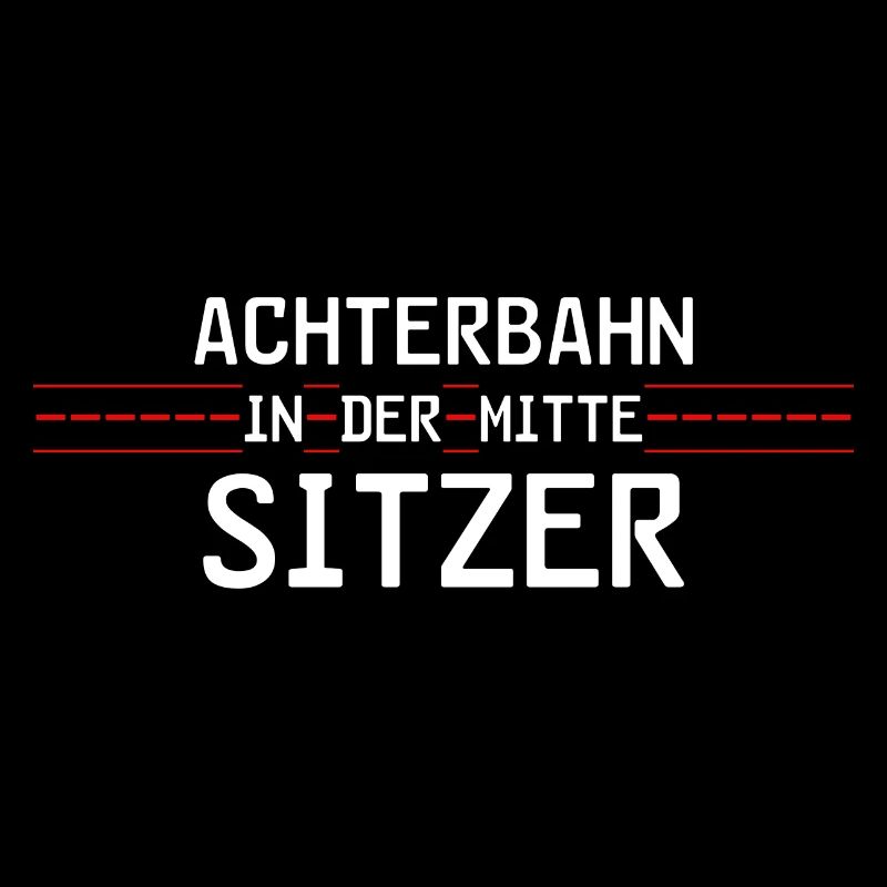 Achterbahnindermittesitzer