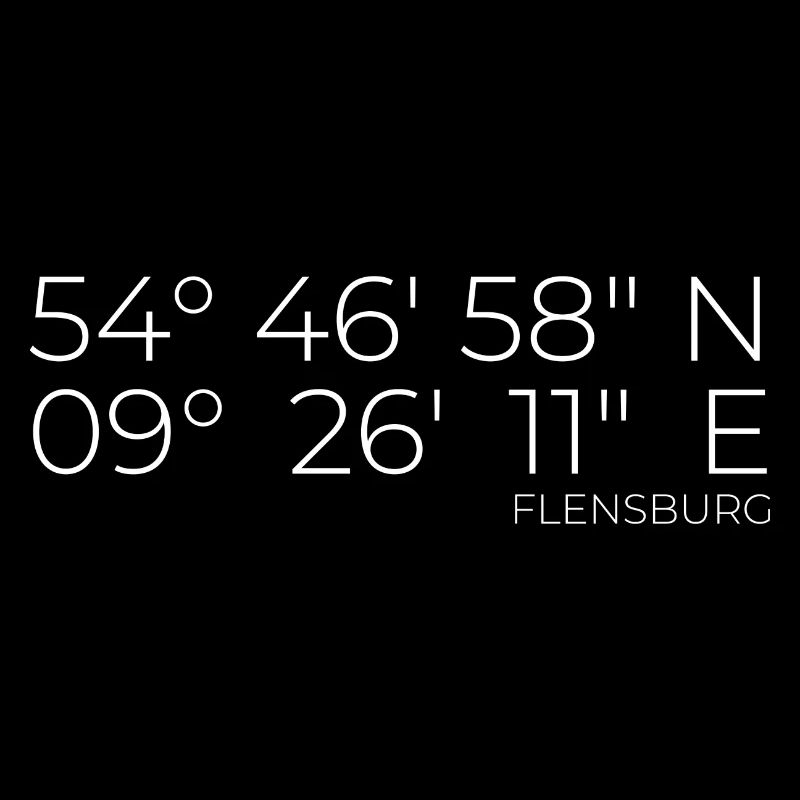 Coordinates Flensburg