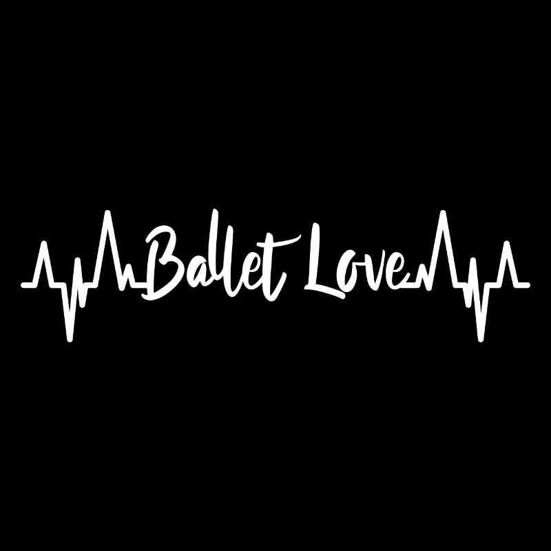 Ballett Liebe EKG Kardiogramm