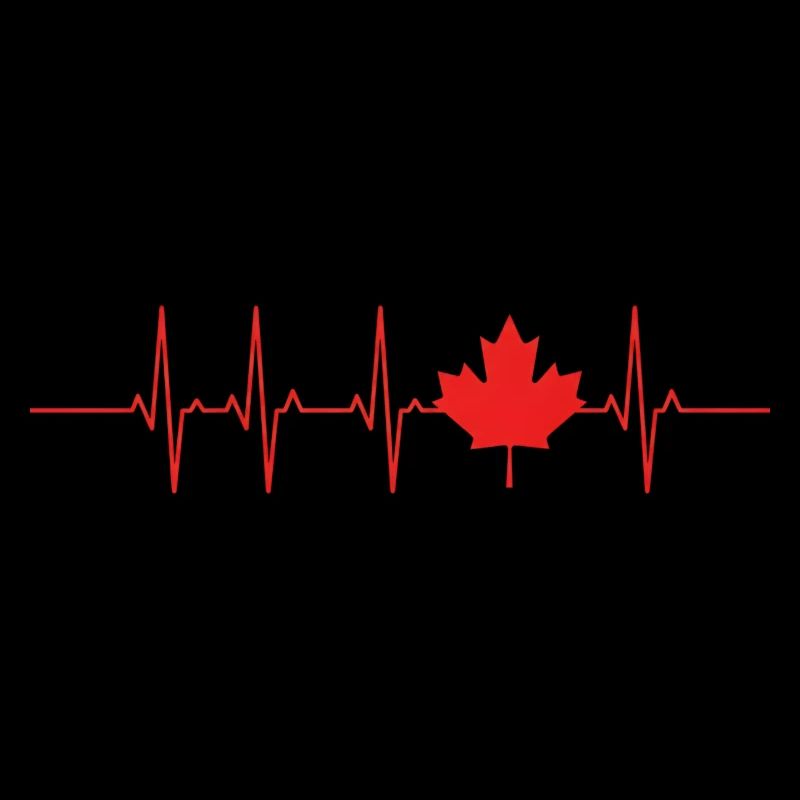 Herzschlag Maple Leaf Feel the Heartbeat