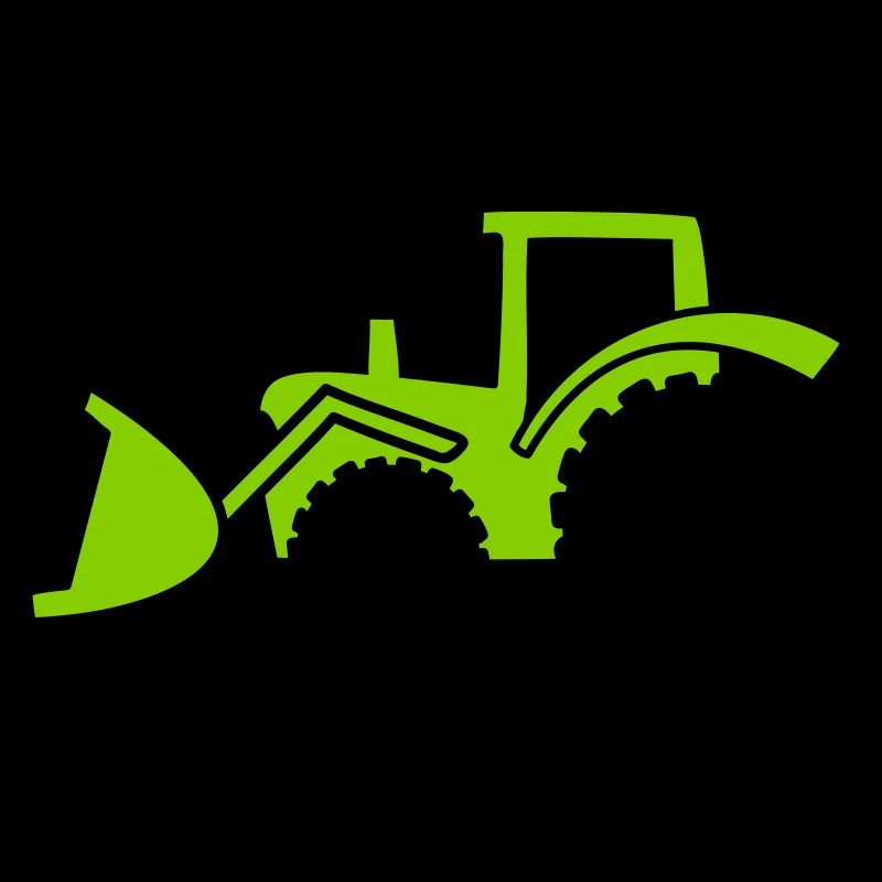Traktor Frontlader Bulldog Radlader mit Schaufel