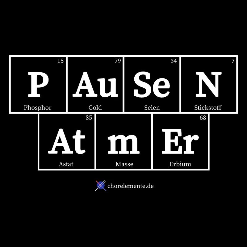 Pausen Atmer (dunkle Stoffe)