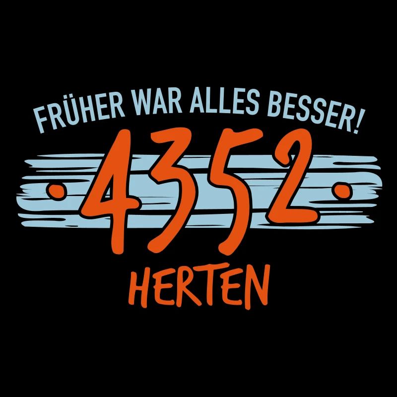 Früher 4352 Herten Geschenk
