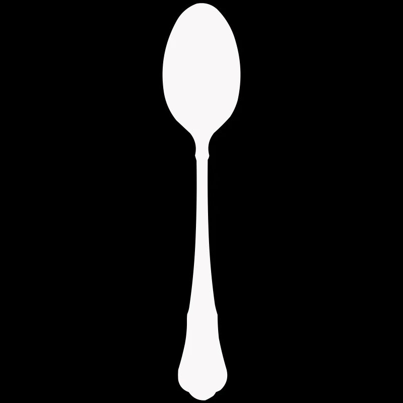 Löffel Silhouette