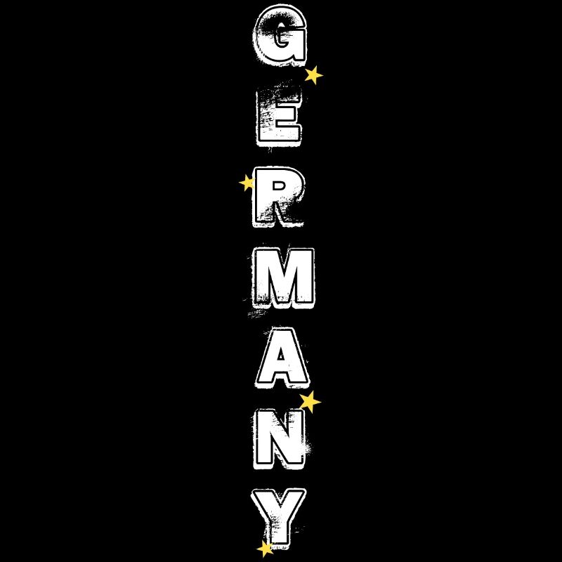 GERMANY lettering vertical