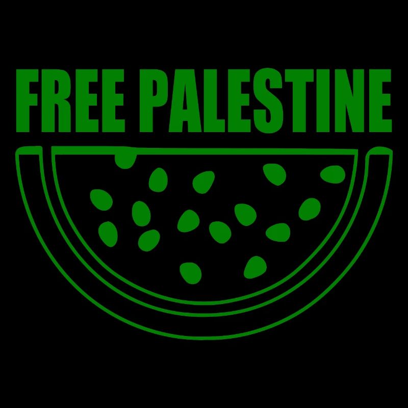 Free palestine melon pastèque