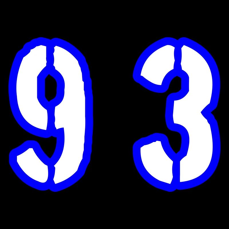 93 Symbole numérique