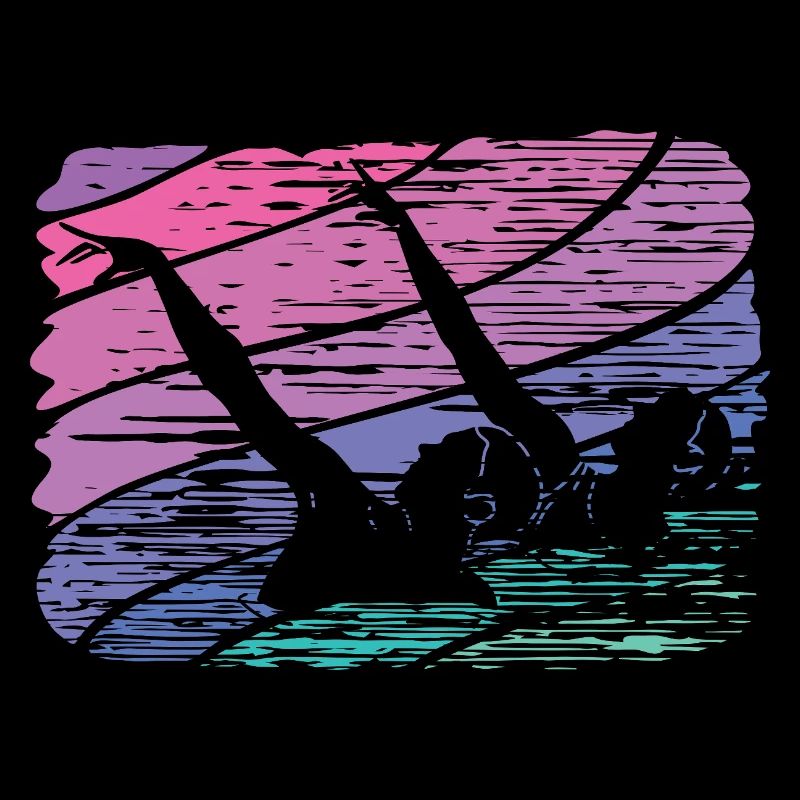 Artistic Swim Team Synchronschwimmen