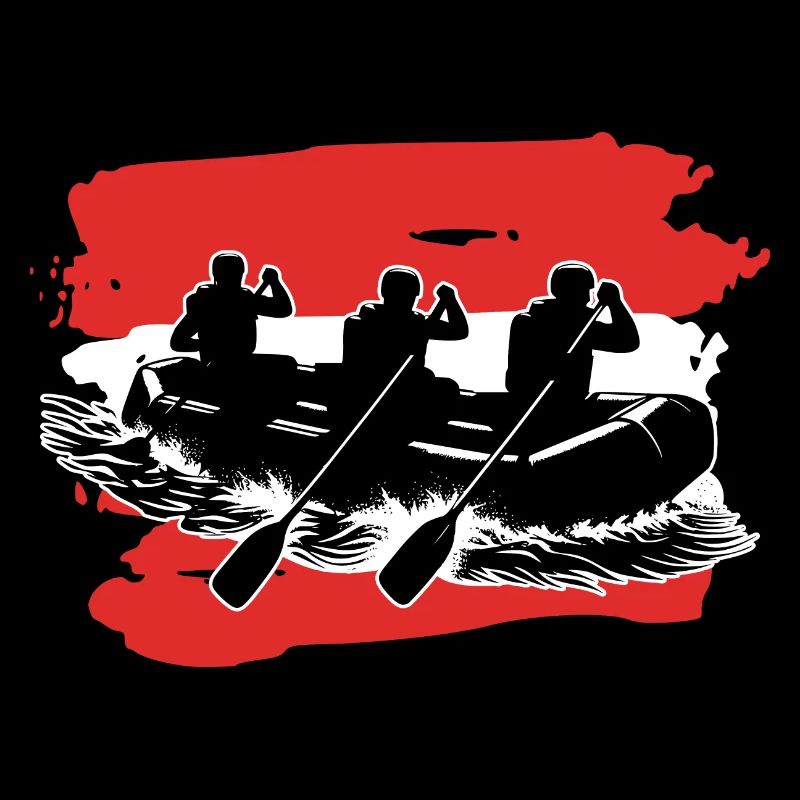 Austria Flag Rafting