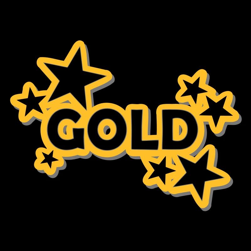 Sticker Gold