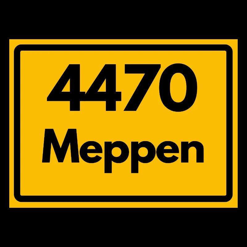 ALTE POSTLEITZAHL PLZ RETRO  4470 MEPPEN 