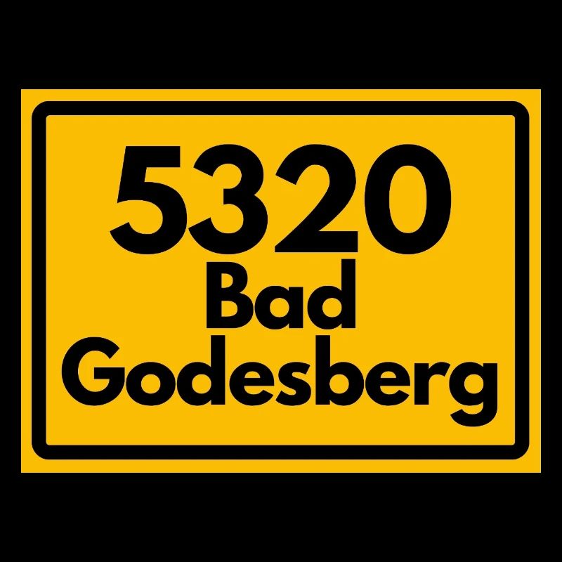 ANCIEN CODE POSTAL RETRO 5320 Bad Godesberg NRW