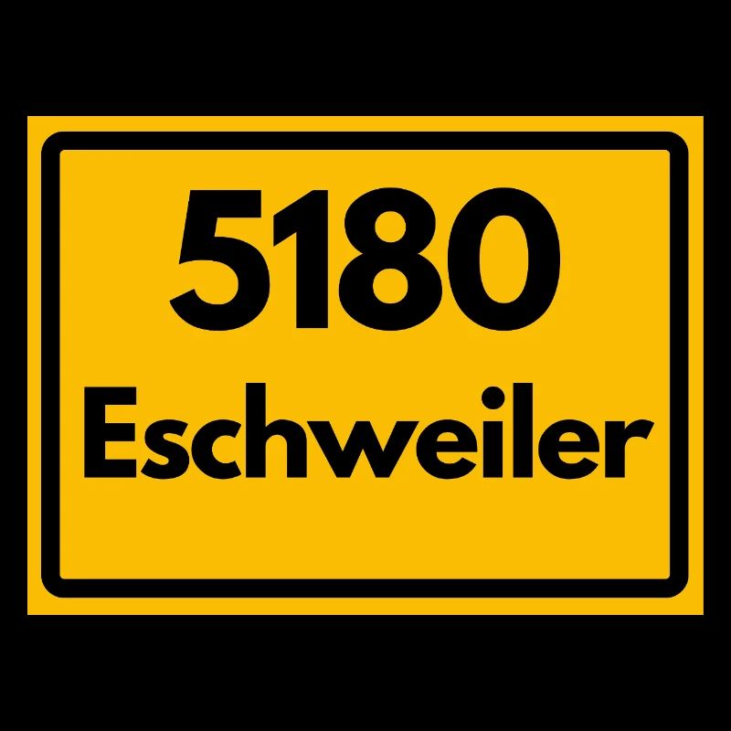 ALTE POSTLEITZAHL PLZ RETRO 5180 ESCHWEILER