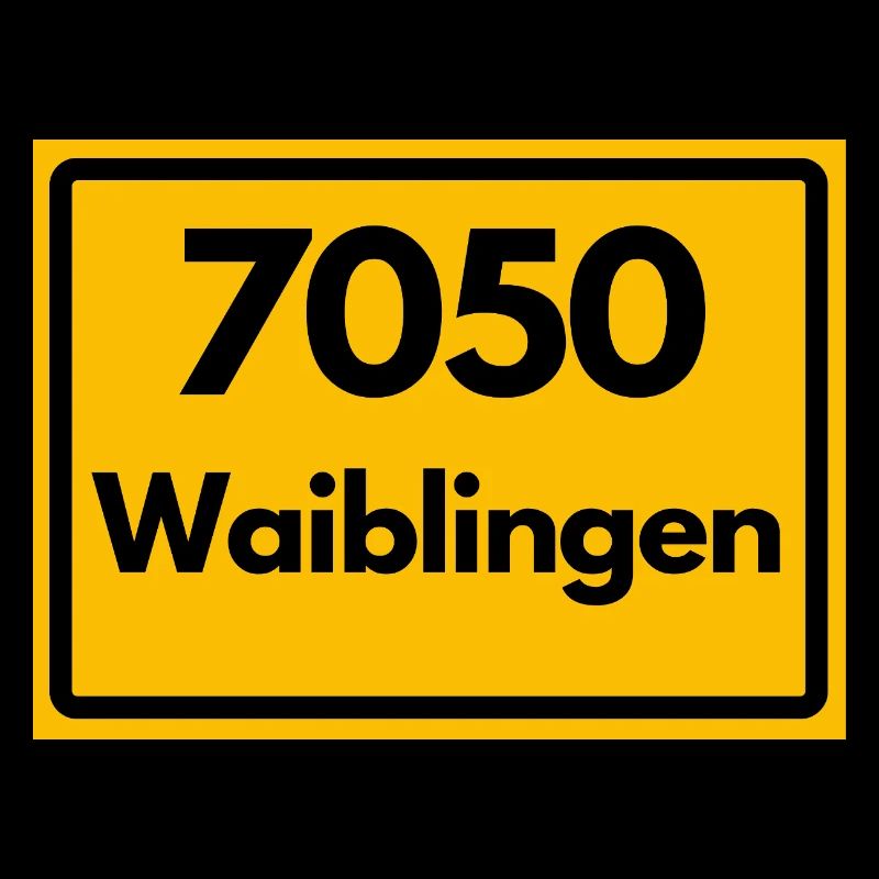 ANCIEN CODE POSTAL RETRO 7050 WAIBLINGEN HEIMAT