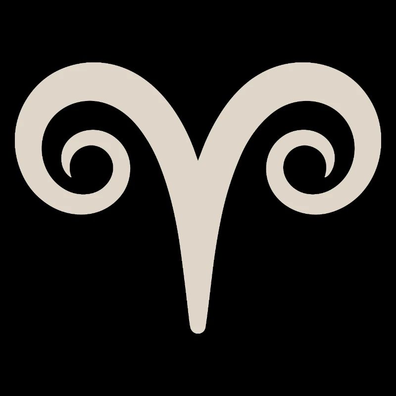 Widder Sternzeichen Symbol Aries Horoskop Widder